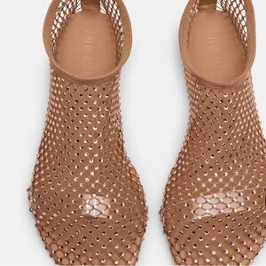 Steve Madden Brown Mesh Sandals
